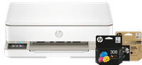 HP ENVY 6120e + 1 extra zwarte XL + 1 kleuren cartridge
