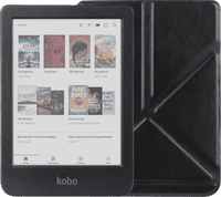 Kobo Clara Colour Zwart + BlueBuilt Book Case Zwart