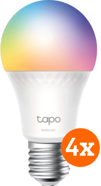 TP-Link Tapo L535E - White and Colored Light - E27 - 4-pack