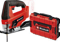 Einhell TC-JS 18 Li Solo (without battery) + Einhell E-Case S-F
