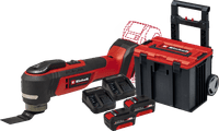 Einhell TP-MG 18 Li BL Solo 4,0 Ah Accu (2x) E-Case L Starterspakket
