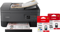 Canon PIXMA TS7450I + 1 set extra XL cartridges