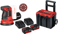 Einhell TE-RS 18 Li Solo 4.0Ah Battery (2x) E-Case L Starter Kit