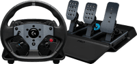 Logitech G PRO Racing Wheel - PlayStation and PC + G Pro Racing Pedals