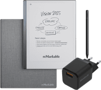 reMarkable 2 met Book Case Grijs + BlueBuilt Oplader