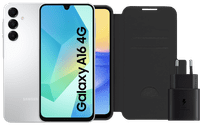 Samsung Galaxy A16 128GB Wit 4G + Accessoirepakket