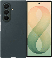 Samsung Galaxy Z Fold 8 Ultra Siliconen Back Cover met Magneet Groen