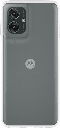 Just in Case Soft Design Motorola Moto G75 Back Cover Transparant