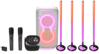 JBL PartyBox Club 120 White Karaoke Pack Medium