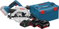 Bosch Professional GKS 18V-57 G 5Ah GBA Battery (2x) Starter Kit