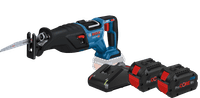 Bosch Professional GSA 18V-28 8.0Ah ProCORE Battery (2x) Starter Kit