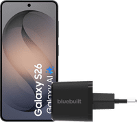 Samsung Galaxy S26 512GB Black 5G + BlueBuilt Charger 45W Black
