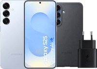 Samsung Galaxy S25 256GB Lichtblauw 5G + Accessoirepakket