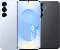 Samsung Galaxy S25 Plus 256GB Lichtblauw 5G + Samsung Kindsuit Back Cover Zwart