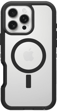 OtterBox Defender XT iPhone 16 Pro Max Back Cover MagSafe Magnet Transparent Black Belt