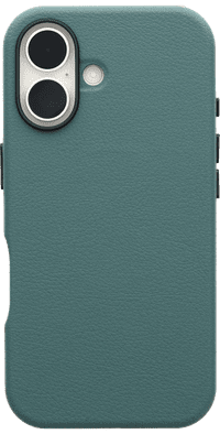 OtterBox Symmetry Apple iPhone 16 Back Cover with MagSafe Magnet Leather Green