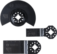 Bosch Professional 3-piece Starlock Basic Wood Set