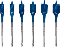 Bosch Professional 6-piece EXPERT Self Cut Spade Set