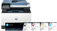 HP Color LaserJet 3302fdw + 1 set extra toners
