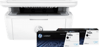 HP LaserJet M140w MFP + 2 extra zwarte toners