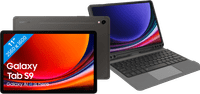 Samsung Galaxy Tab S9 11 inch 128 GB Wifi Zwart + BlueBuilt Toetsenbord Hoes QWERTY
