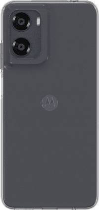 Just in Case Soft Design Motorola Moto E15 Back Cover Transparant