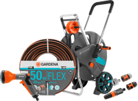 Gardena Comfort FLEX 50m CleverRoll L Classic Broespakket