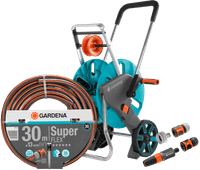 GARDENA Premium SuperFLEX 30m CleverRoll M Pack