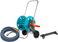 Gardena Liano Xtreme 15m AquaRoll S Medium Sproeierpakket