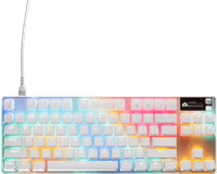 SteelSeries Apex Pro TKL Gen 3 Gaming Keyboard QWERTY White