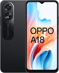 OPPO A18 128GB Black 4G