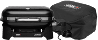 Weber Lumin Compact Black + Weber Lumin Premium Cover
