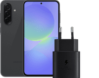 Samsung Galaxy A36 128GB Black 5G + Samsung Charger 25W Black