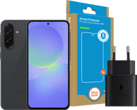 Samsung Galaxy A36 128GB Black 5G + Basic Accessory Pack