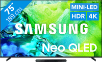 Samsung Neo QLED 75" QN80H (2026) + Samsung HW-S60D Zwart (2024)