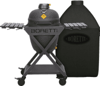 Boretti Ceramica Medium + Boretti BBQ Cover Ceramica Medium