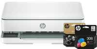 HP ENVY 6130e + 1 extra zwarte XL + 1 kleuren cartridge