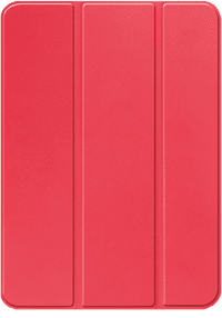 Just In Case Smart Tri-Fold Apple iPad (2025/2022) Book Case Rood