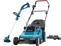 Makita DLM432PT incl. 5,0 Ah Accu (2x) + Makita DUR193Z