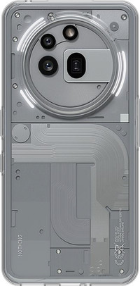 Just in Case Soft Design Nothing Phone (3a) Pro Back Cover Transparent