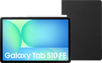 Samsung Galaxy Tab S10 FE 10.9 inches 128GB WiFi Gray + BlueBuilt Book Case Black