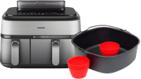 Philips 5000 Series Dual Basket NA555/00 + Master Baking Set