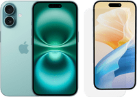 Apple iPhone 16 128GB Groen + BlueBuilt Screenprotector Glas