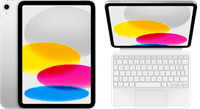Apple iPad (2025) 11 inch 256GB Wifi Zilver + Apple Magic Keyboard Folio QWERTY Wit