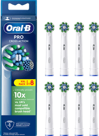 Oral-B Pro Cross Action Weiß (8 Stück)