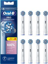 Oral-B Pro Sensitive Clean White (8 units)