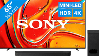 Sony 65" Bravia 7 4K QLED XR Mini-led (2024) + Sony Bravia Theatre Bar 6 Zwart