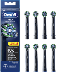 Oral-B Pro Cross Action Black (8 units)