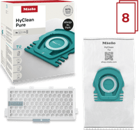 Miele Stofzuigerzakken HyClean Pure TU XL-Pack (8 stuks)