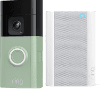 Ring Battery Video Doorbell Plus Green + Chime Pro